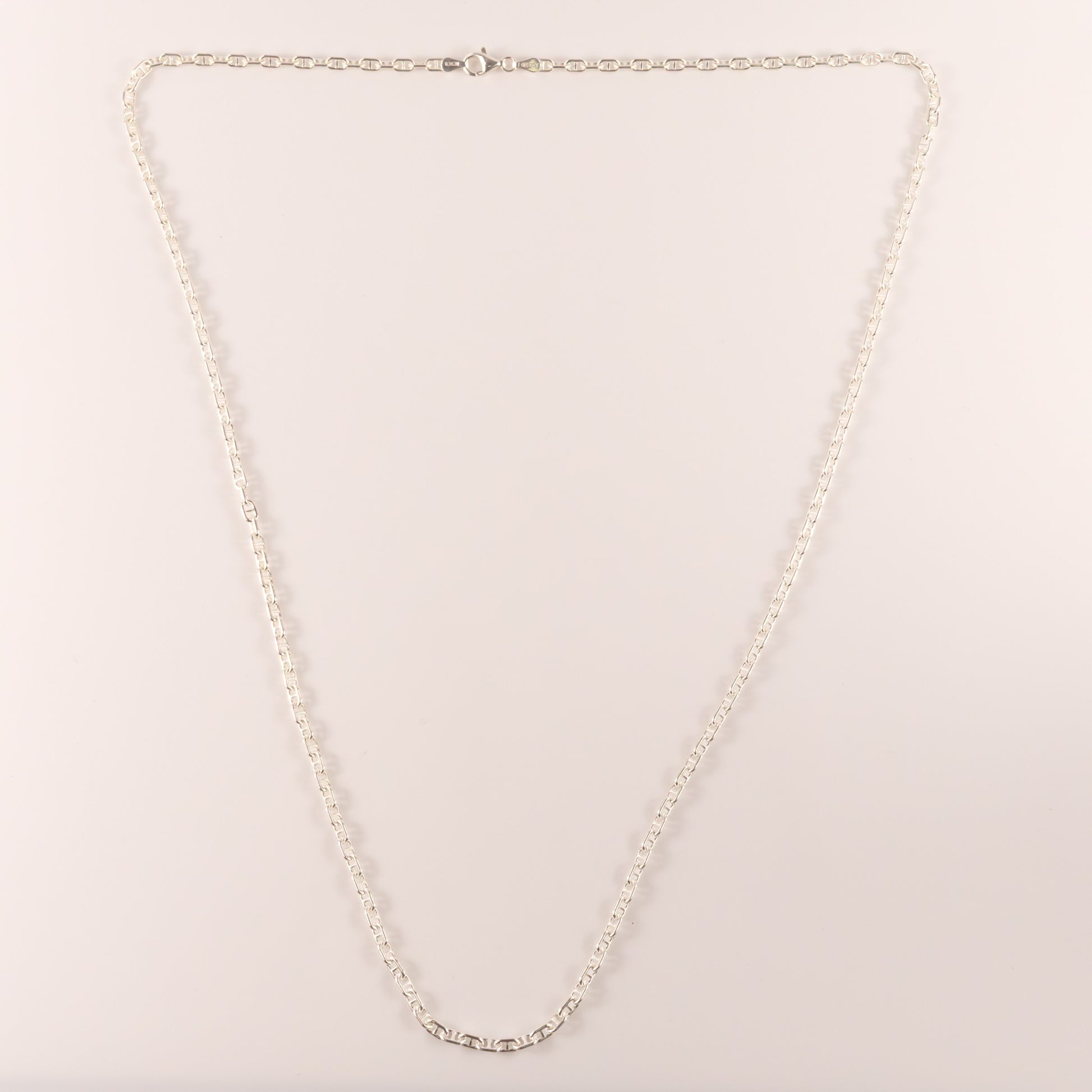 Sterling Silver Anchor 3.0mm 24" Chain