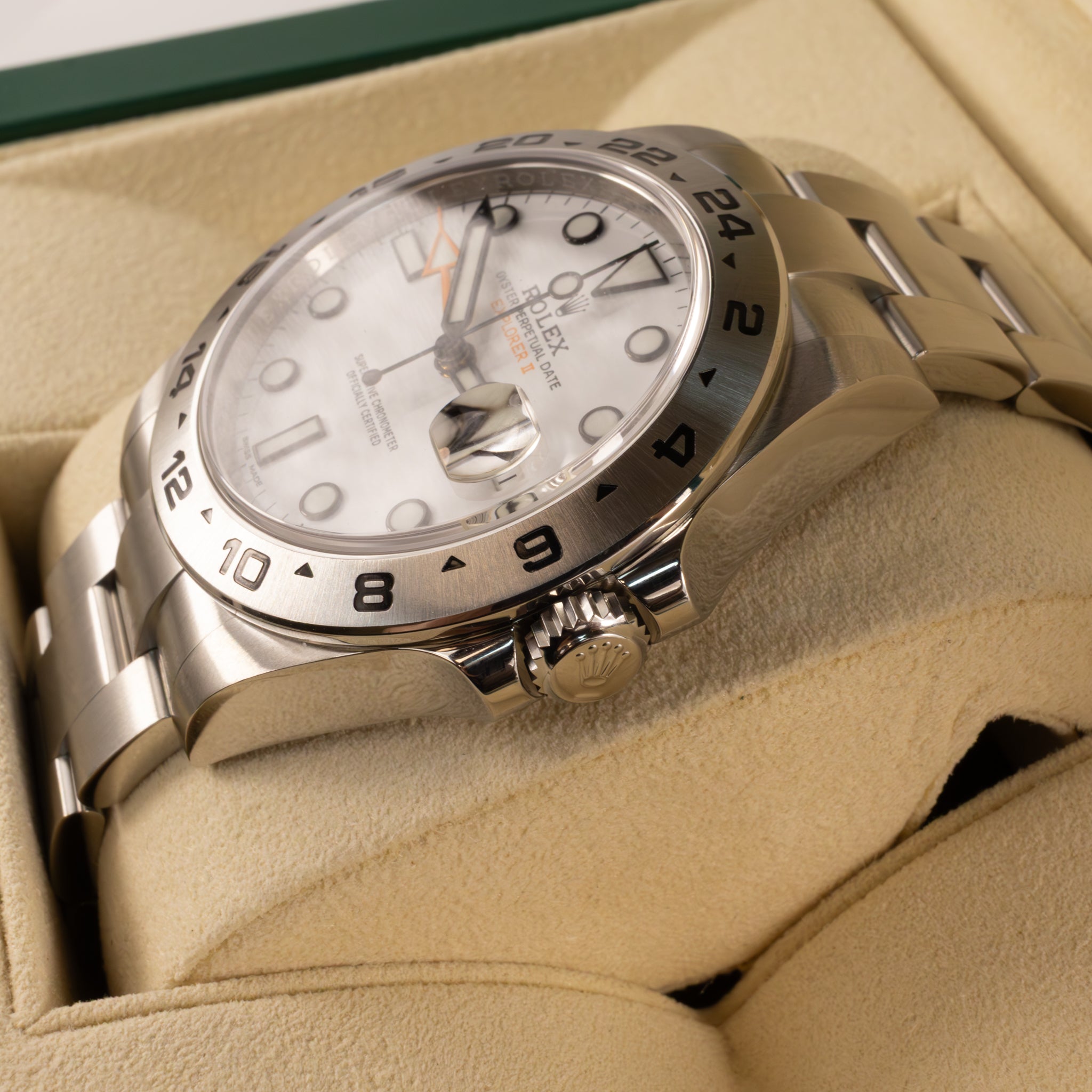 Rolex 2019 Explorer II White Dial Stainless Steel Watch