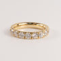 14KYG Lab Grown 1.55cttw Half-Way Diamond Band