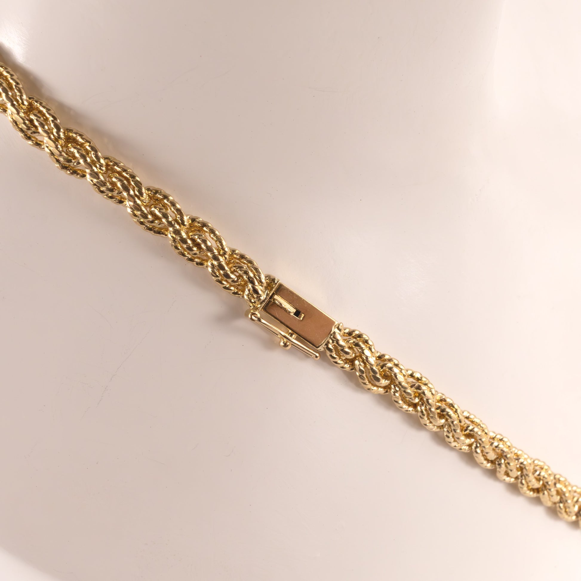 14KYG Flat Rope 4.5mm 16" Chain