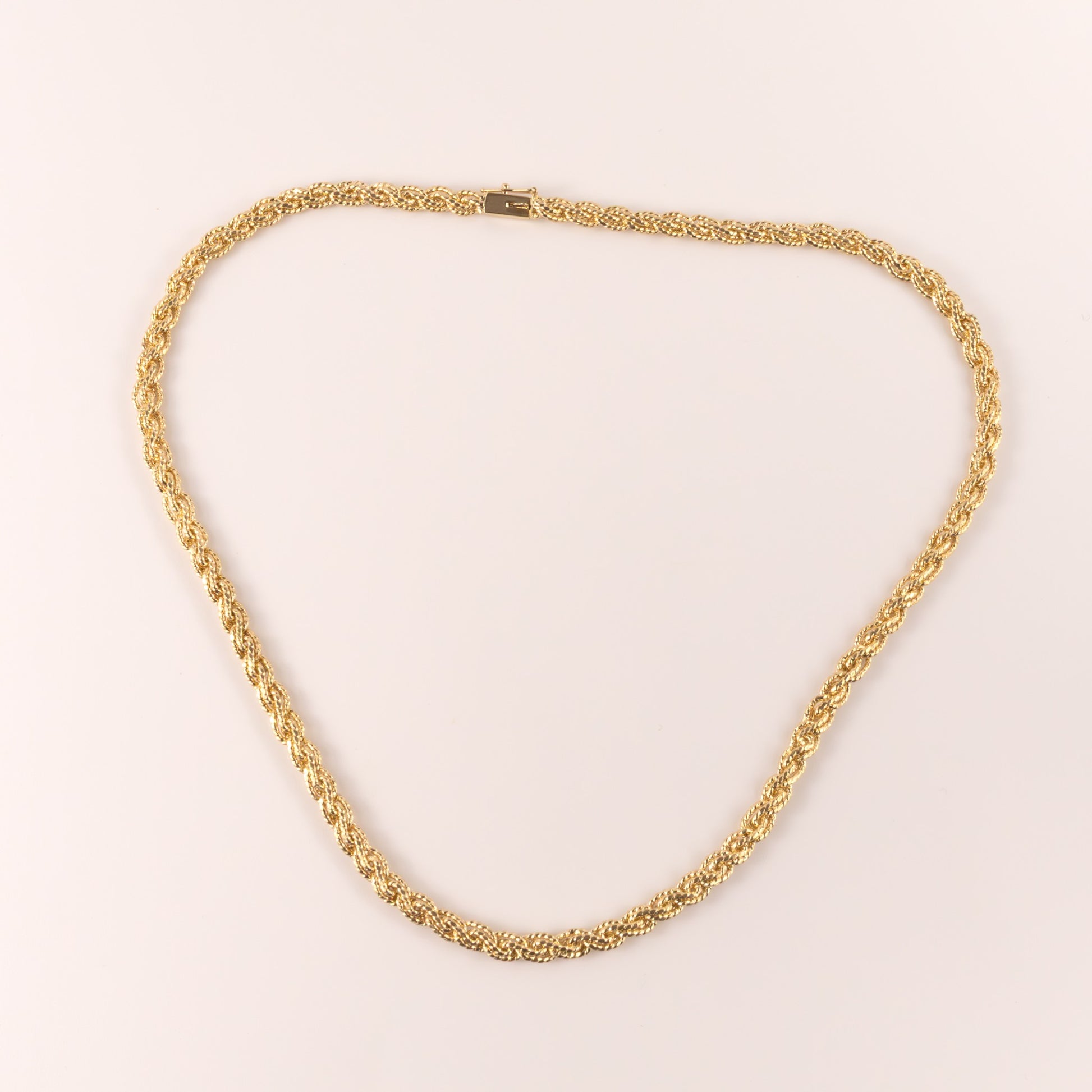 14KYG Flat Rope 4.5mm 16" Chain