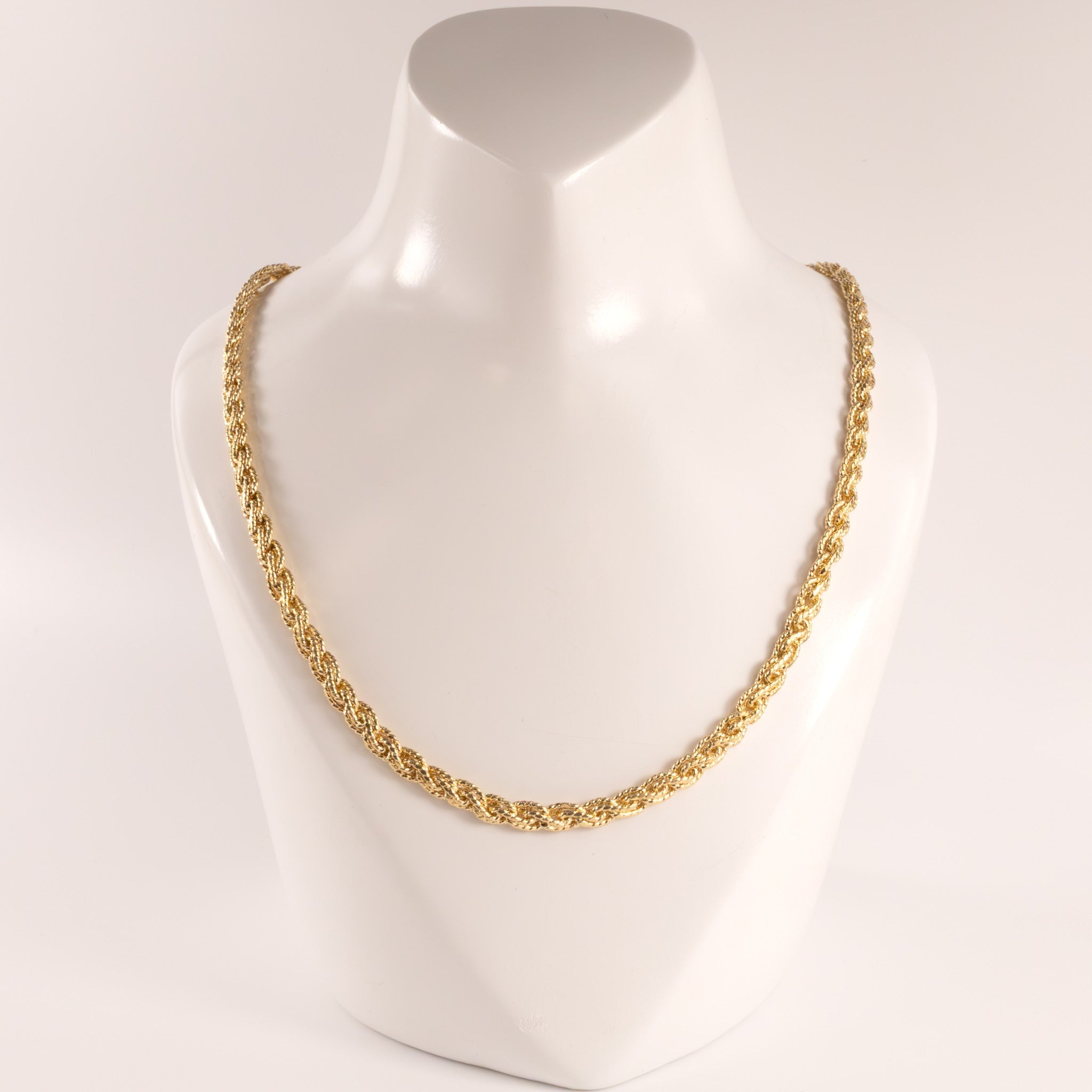 14KYG Flat Rope 4.5mm 16" Chain