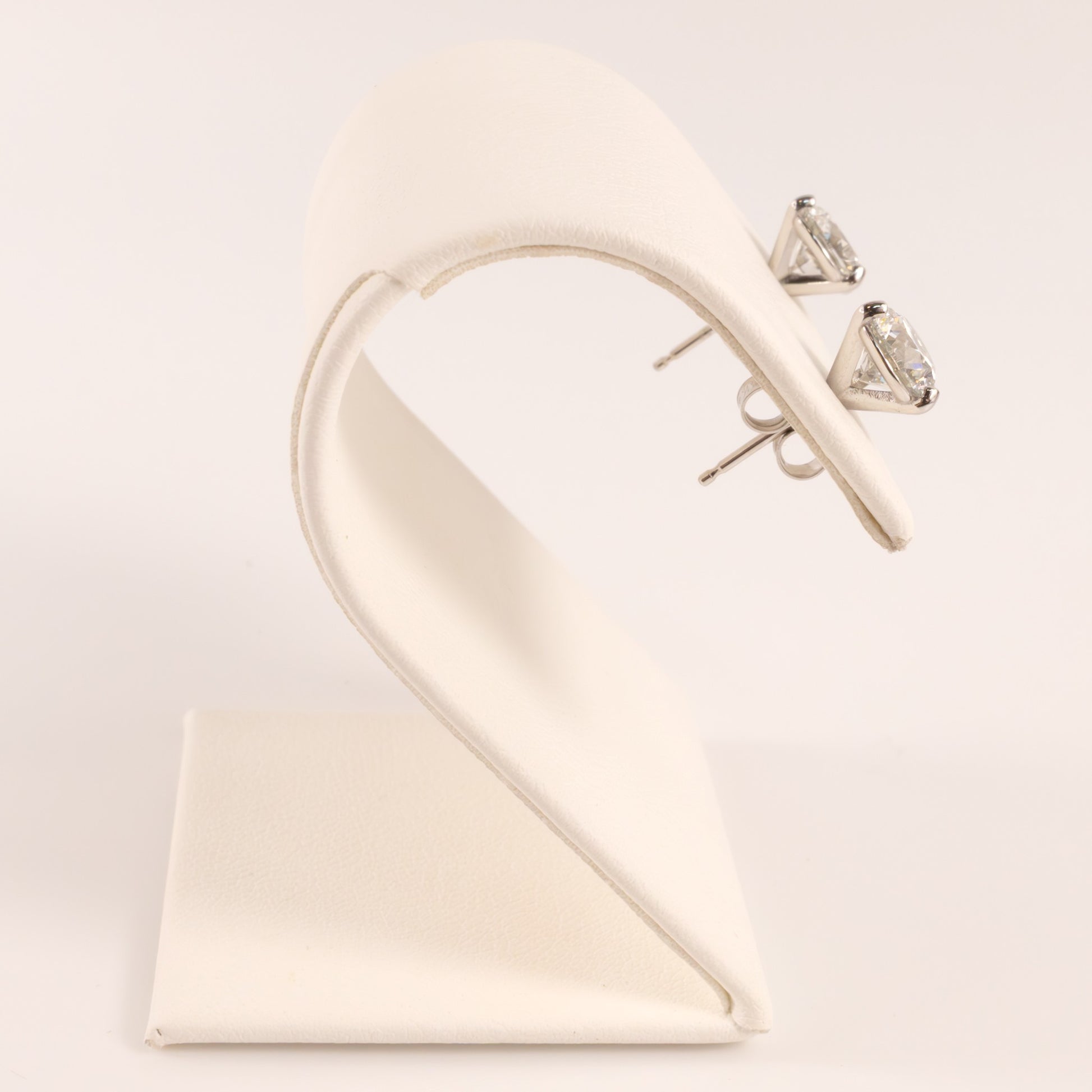14KWG Diamond 2.00ctw Martini Stud Earrings