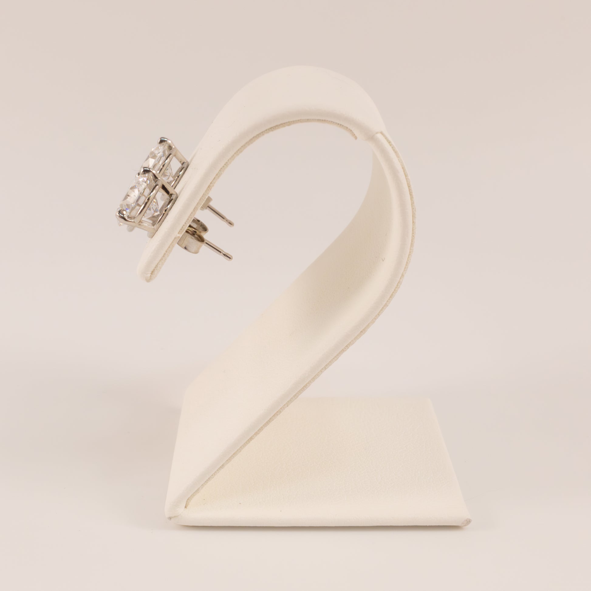 14KWG Lab Grown Diamond 3.04cttw Stud Earrings