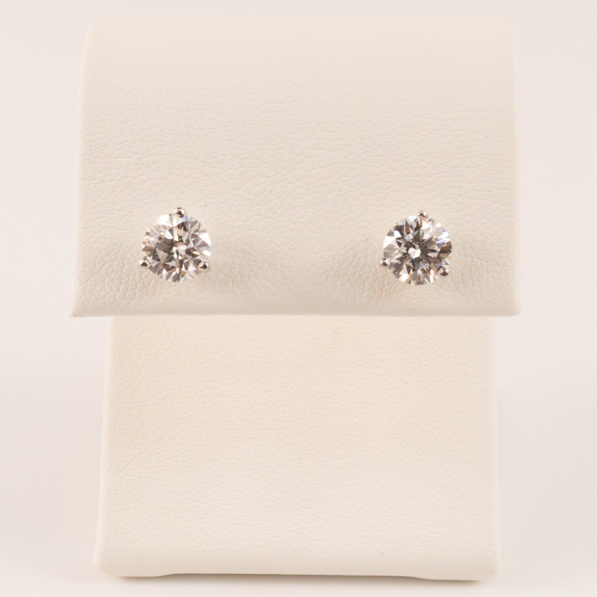 14KWG Lab Grown Diamond 1.50cttw Stud Earrings