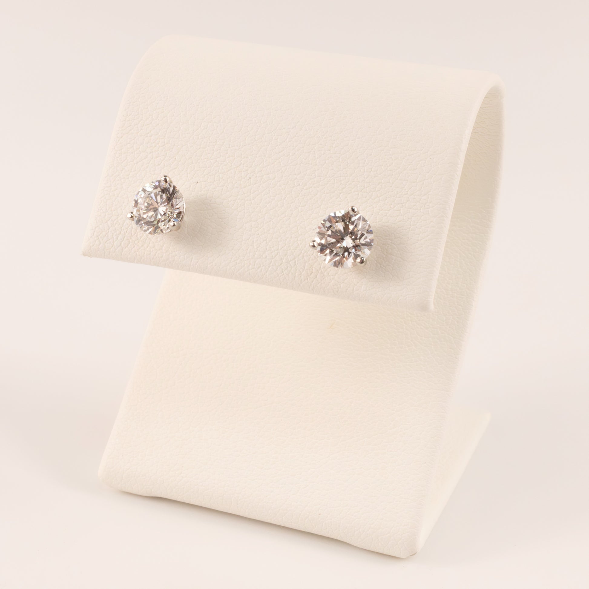 14KWG Lab Grown Diamond 1.50cttw Stud Earrings