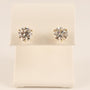 14KYG Lab Grown Diamond 4.03cttw Stud Earrings