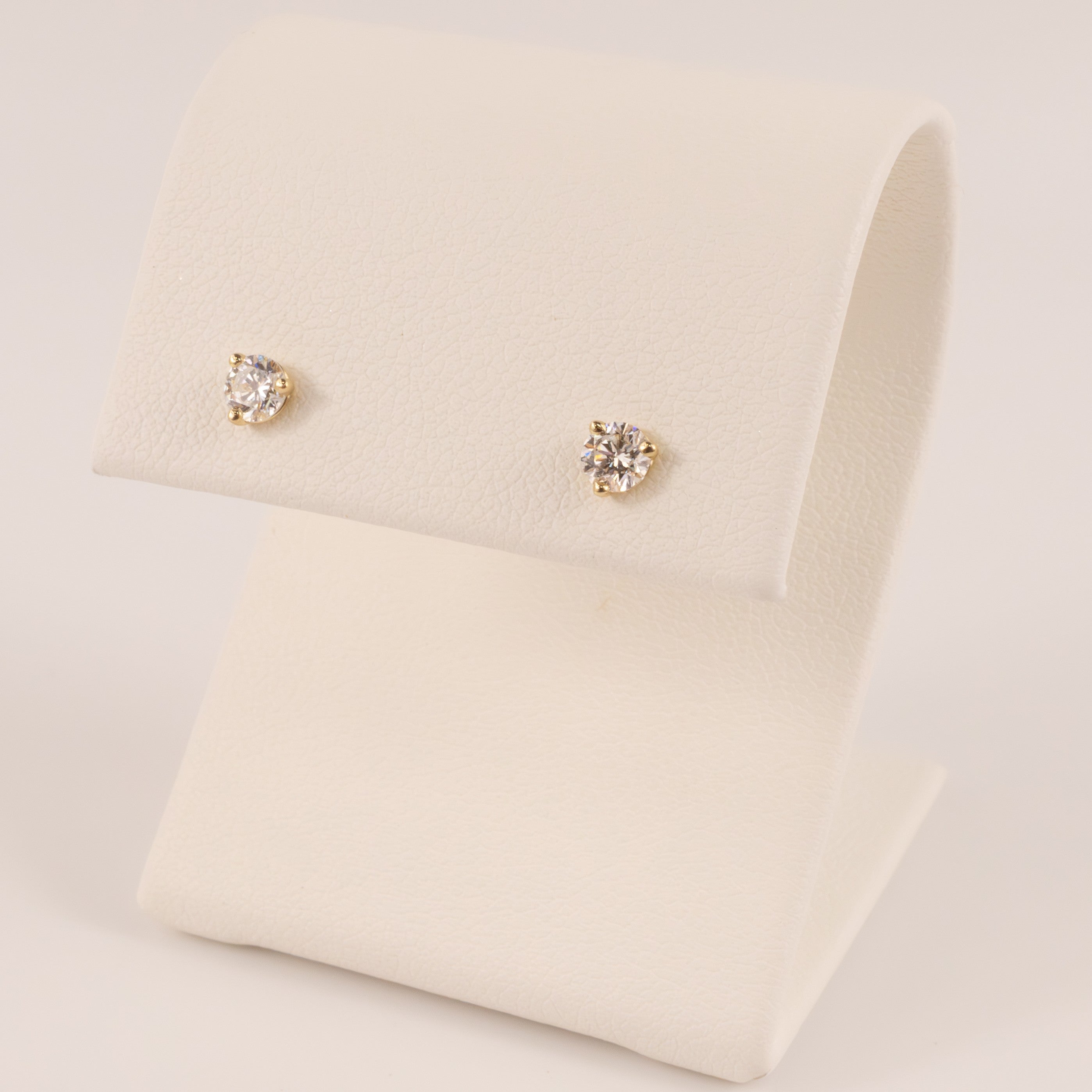 14KYG Lab Grown Diamond 0.33cttw Stud Earrings