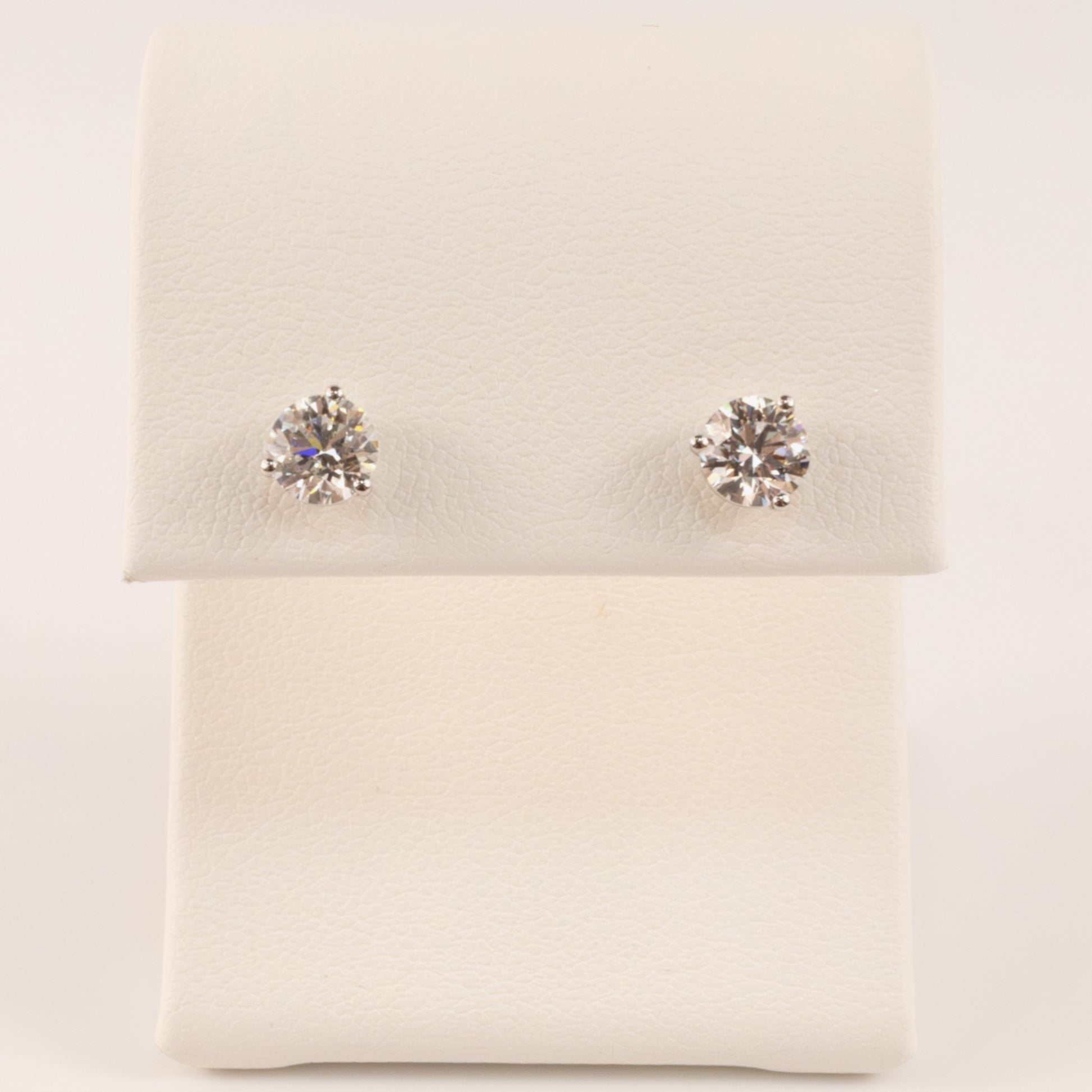 14KWG Lab Grown Diamond 1.00cttw Stud Earrings