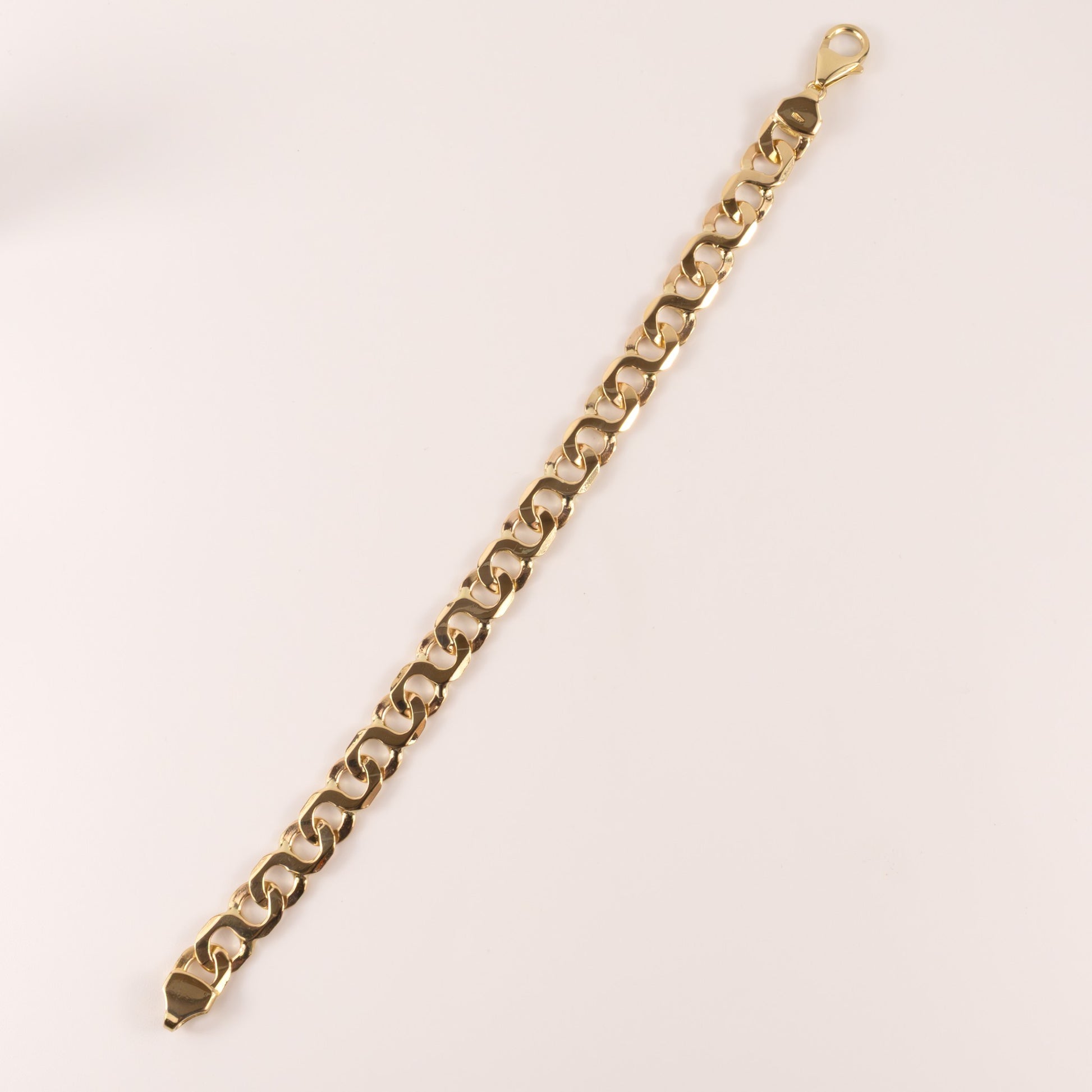 14KYG Figure 8 Link Bracelet