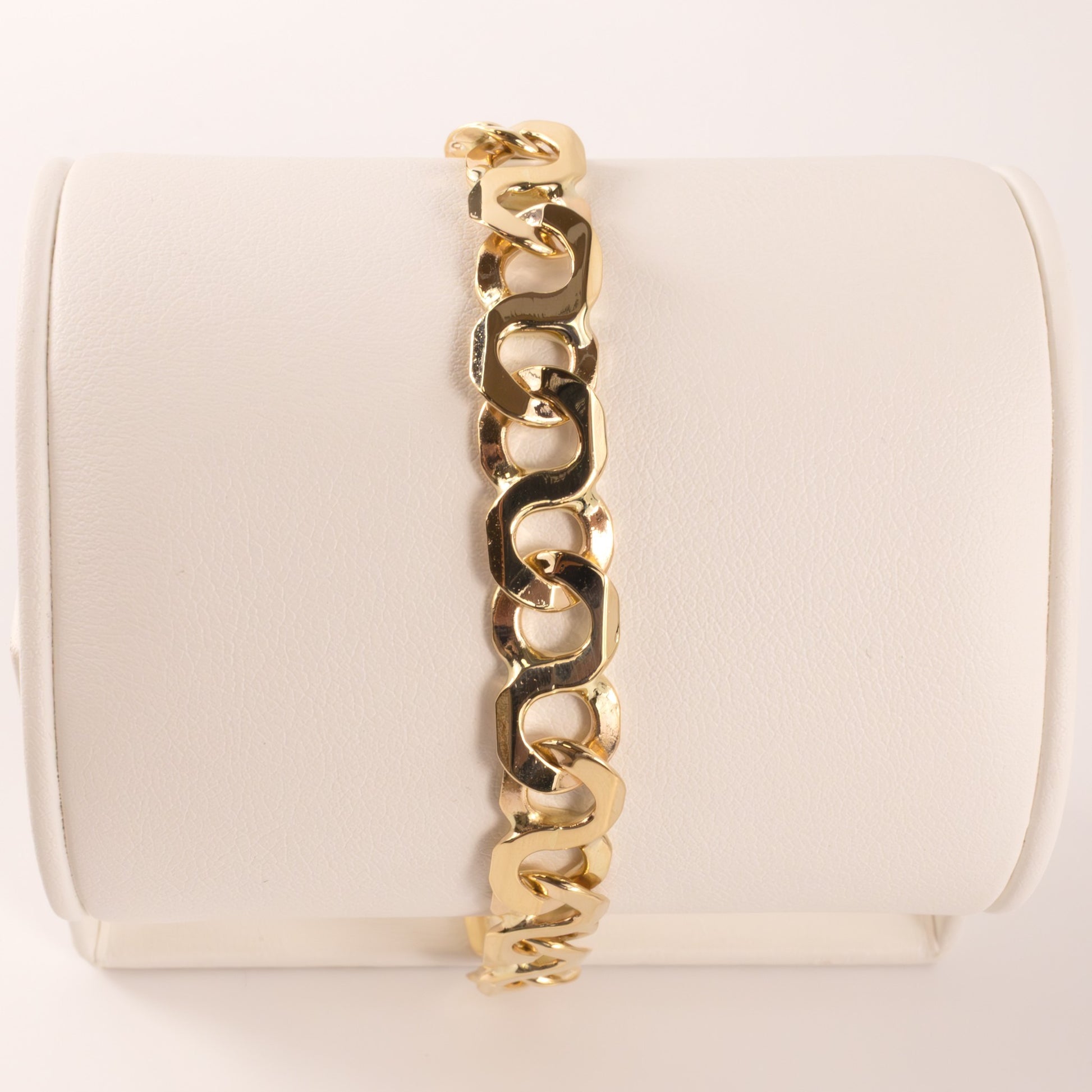 14KYG Figure 8 Link Bracelet