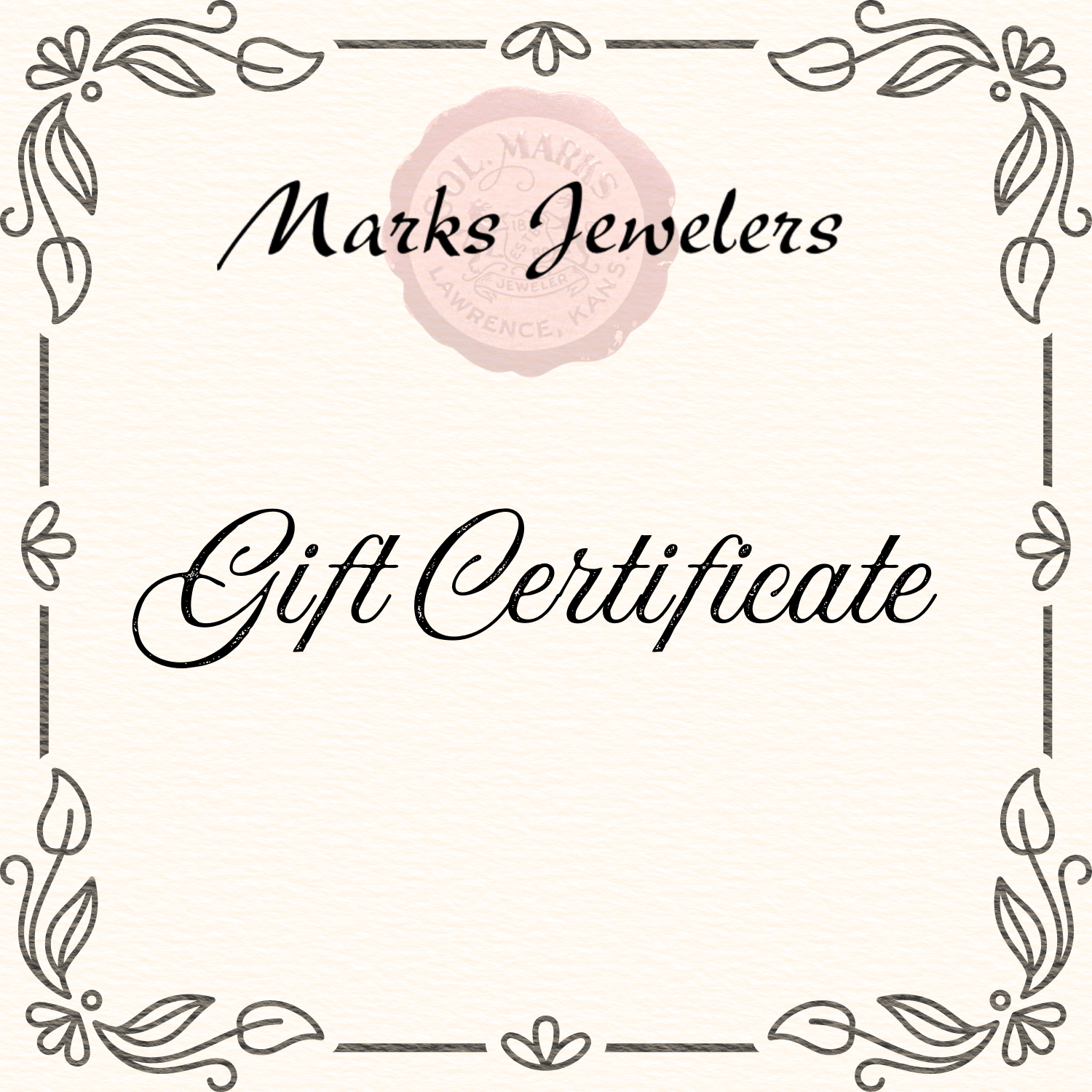 Gift Certificate